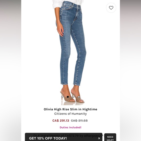 Citizens of Humanity Olivia high rise skinny Jean - Picture 6 of 9